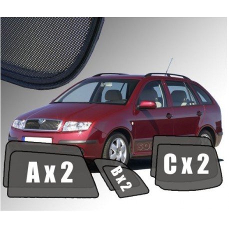 Cortinas solares - Skoda Fabia I (2000-2007) Carrinha