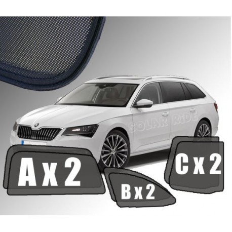 Cortinas solares - Skoda Superb III Carrinha (2015-)