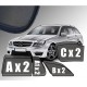 Cortinas solares - Mercedes Classe C W204 Carrinha (2007-2014)