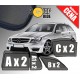 Cortinas solares - Mercedes Classe C W204 Carrinha (2007-2014)