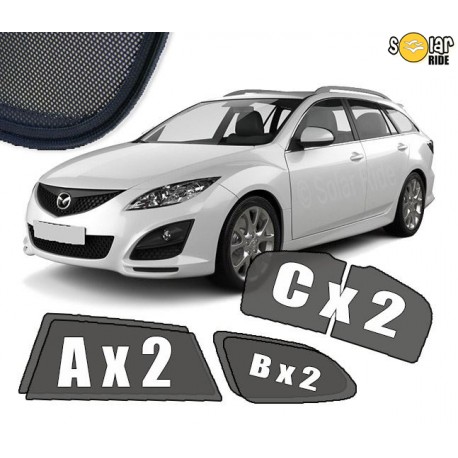 Cortinas Solares - Mazda 6 Carrinha (2007-2012)