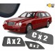 Cortinas solares - Mercedes W210 Classe E (1999-2003) Carrinha