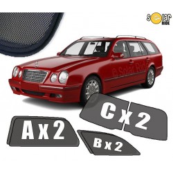 Cortinas solares - Mercedes W210 Classe E (1999-2003) Carrinha