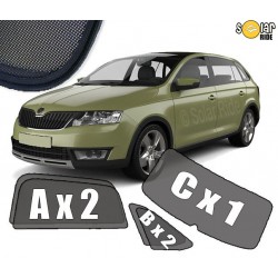 Cortinas solares - Skoda Rapid Spaceback (2012-2019)