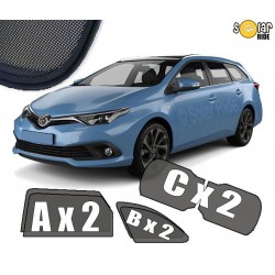 Cortinas Solares - Toyota Auris SW Carrinha (2012-2019)