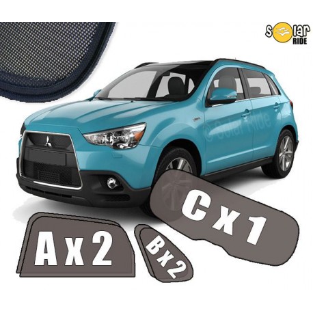 Cortinas tapa sol / solares para Mitsubishi ASX  2010-