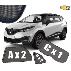 Cortinas solares para Renault Captur I (2013-2019)