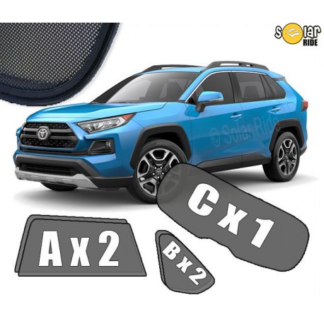 Cortinas Solares - Toyota RAV4 V 2018-