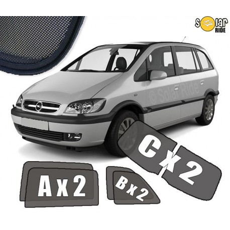 Cortinas solares - Opel Zafira A (1999-2005)