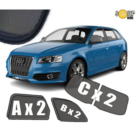 Cortinas solares - Audi A3 8P Sportback (2003-2013)