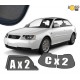 Cortinas solares - Audi A3 8L, 3 portas (1996-2003)