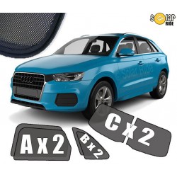 Cortinas solares - Audi Q3 I (2011–2018