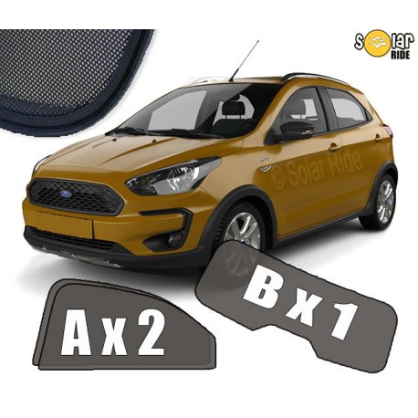 Cortinas Solares - Ford Ka+ / Ford Ka 3 III (2016-2020)