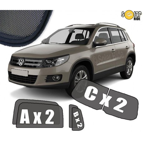 Cortinas solares - VW Tiguan (2007-2018)