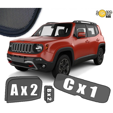 Cortinas solares para Jeep Renegade 2014-