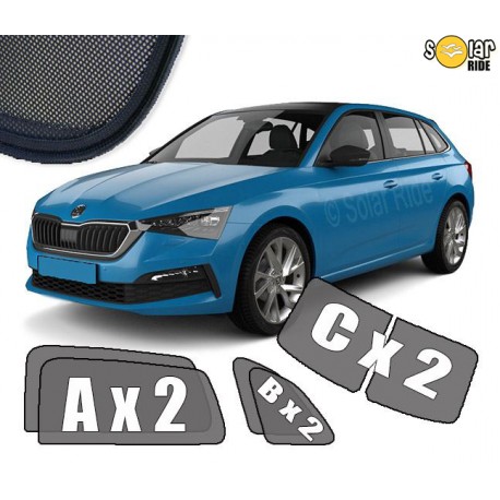 Cortinas solares - Skoda Scala 2019 -