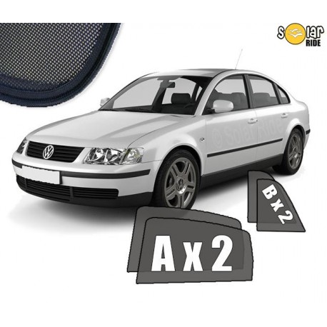 Cortinas solares - VW Passat 3B/B5/3BG/B5.5 sedan 1997 a 2005