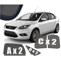 Cortinas solares - Ford Focus MK2 Hatchback 5 Portas (2004-2011)