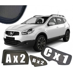 Cortinas solares - Nissan Qashqai +2 (2008-2013)