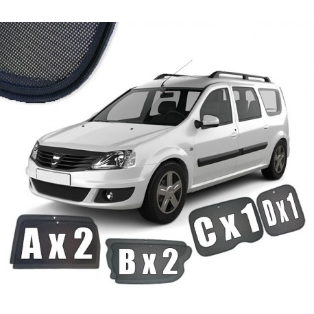 Cortinas solares - Dacia Logan MCV I (2006-2013)