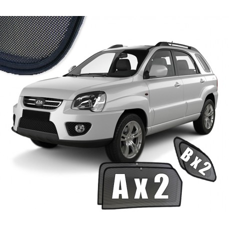 Cortinas solares - KIA Sportage 2 II (2004-2010)