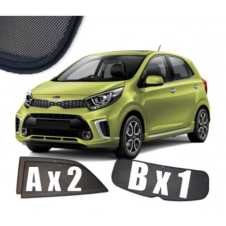 Cortinas solares - Kia Picanto III (2017-presente)