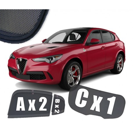 Cortinas solares - Alfa Romeo Stelvio 2016-