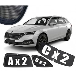 Cortinas solares - Skoda Octavia 4 IV Carrinha 2019-