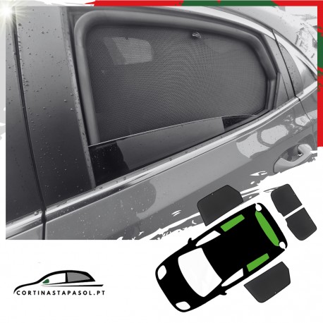 Cortinas solares - Audi A3 8L, 3 portas (1996-2003)