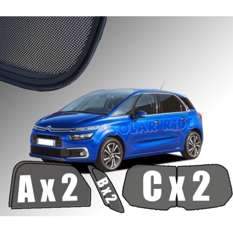 Cortinas solares - Citroën C4 Picasso II (2013-2019)