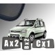 Cortinas Solares - Fiat Panda II, 2003-2012