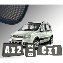 Cortinas Solares - Fiat Panda II, 2003-2012