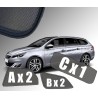 Cortinas solares - Peugeot 308 SW (2013-)